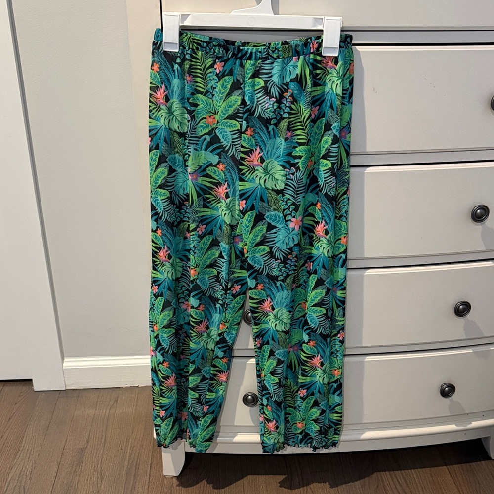 Tropical Print Kids Beach Bottoms